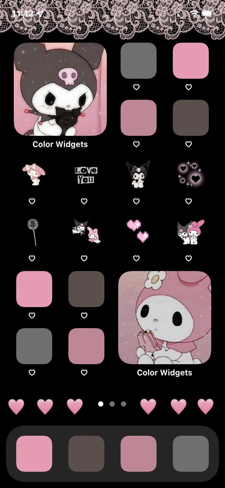 750x1624 iPhone Homescreen Layout