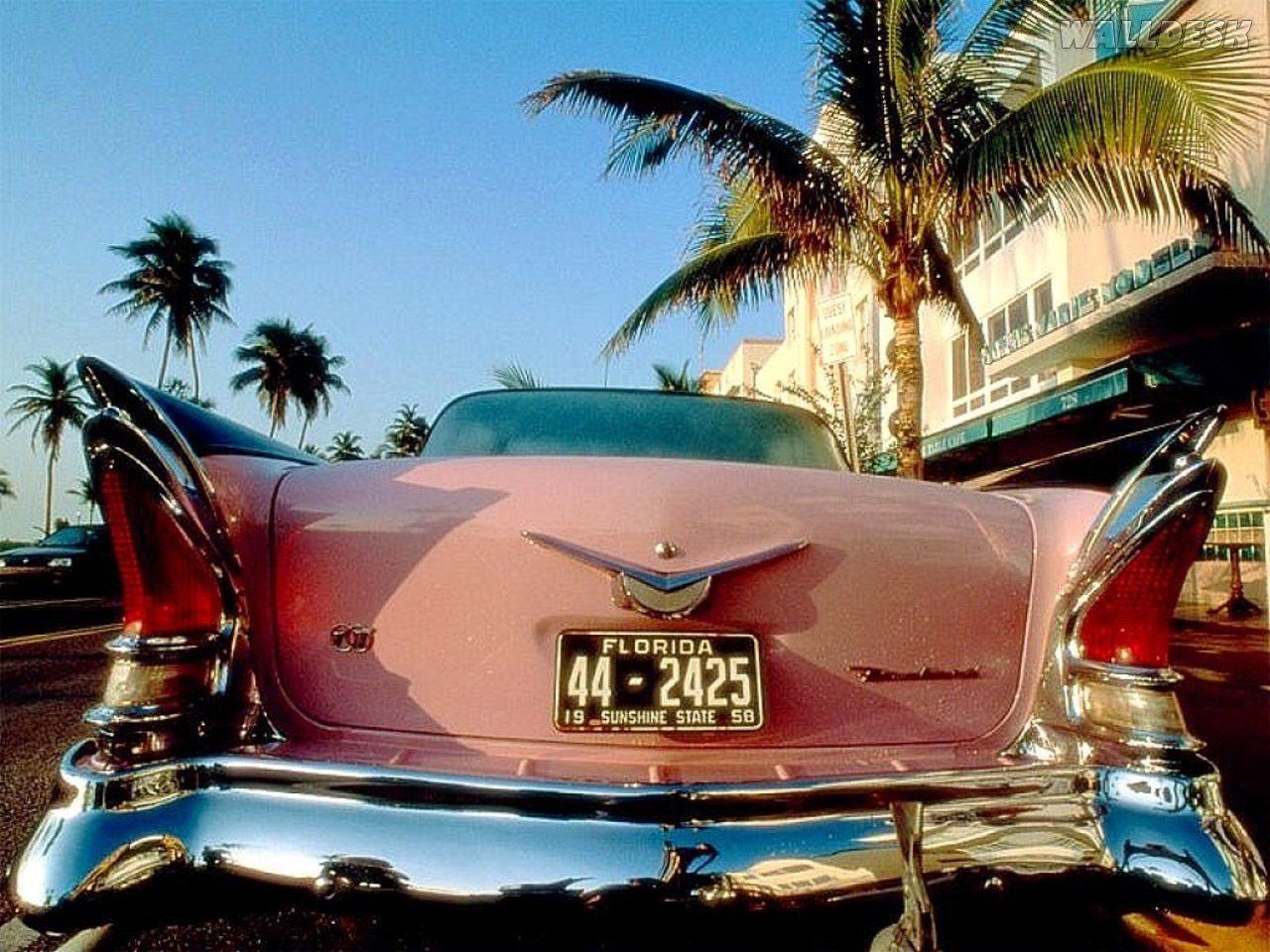 1280x960 The Pink Cadillac, Miami Beach, Florida. Papéis de parede
