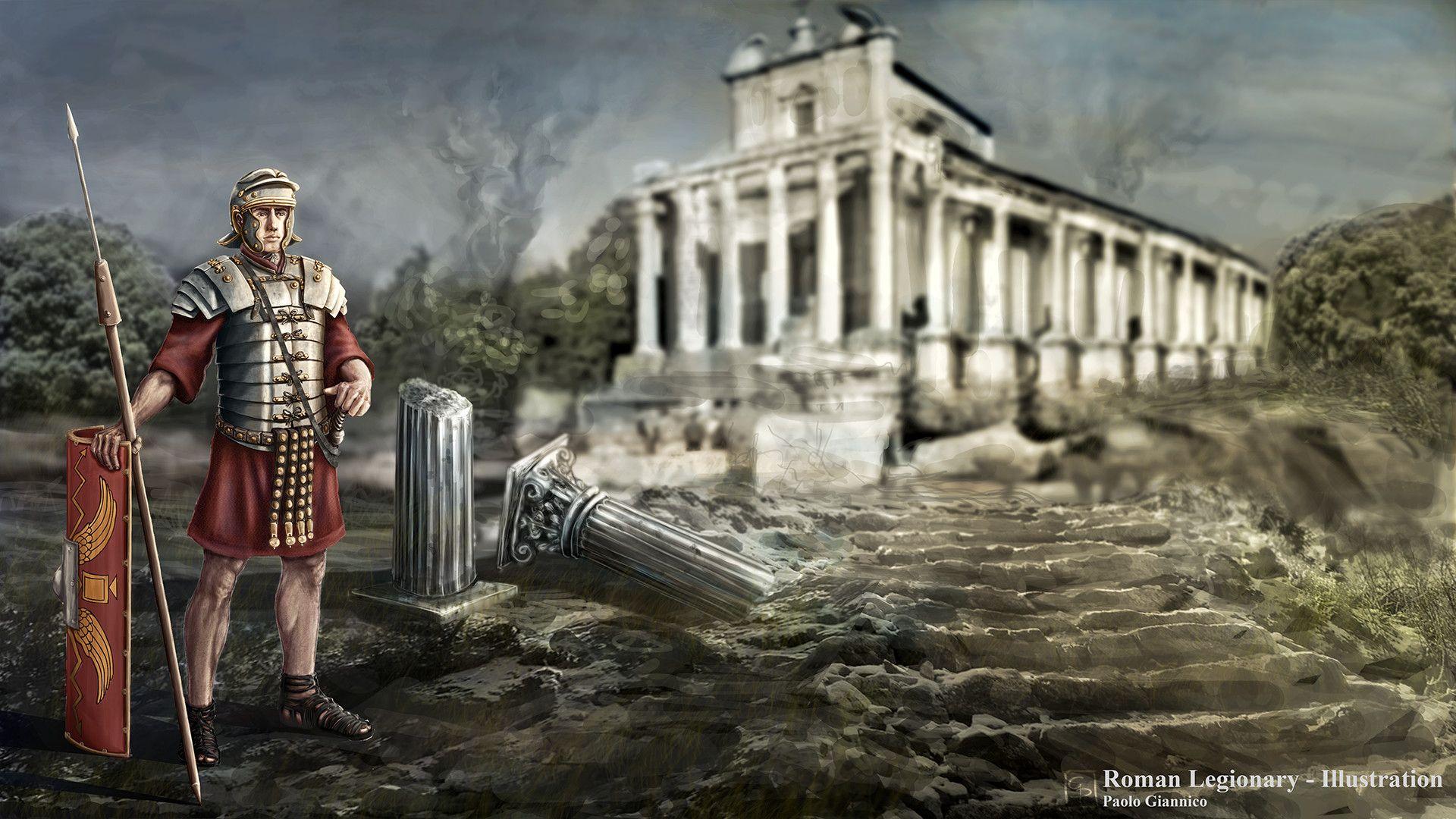 1920x1080 Roman Legionary, Paolo Giannico