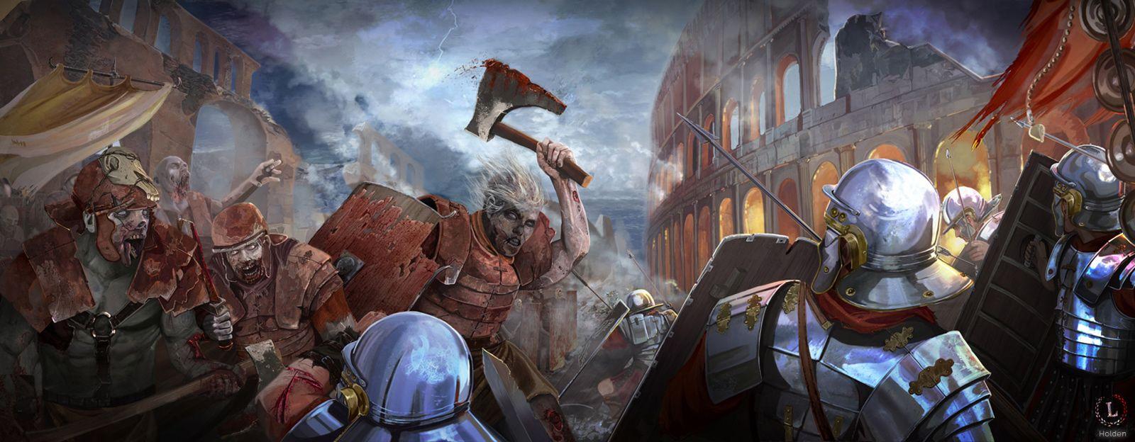 1600x624 Roman Legion Wallpaper