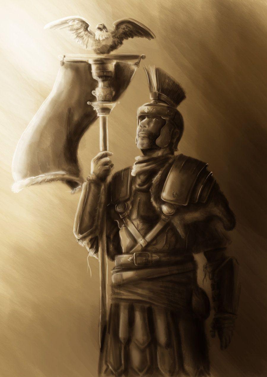 900x1273 image of Ancient Roman Soldiers Drawing