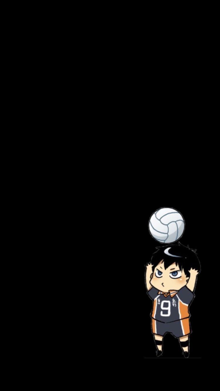 750x1334 Wallpaper Kageyama. Anime: «Haikyuu»