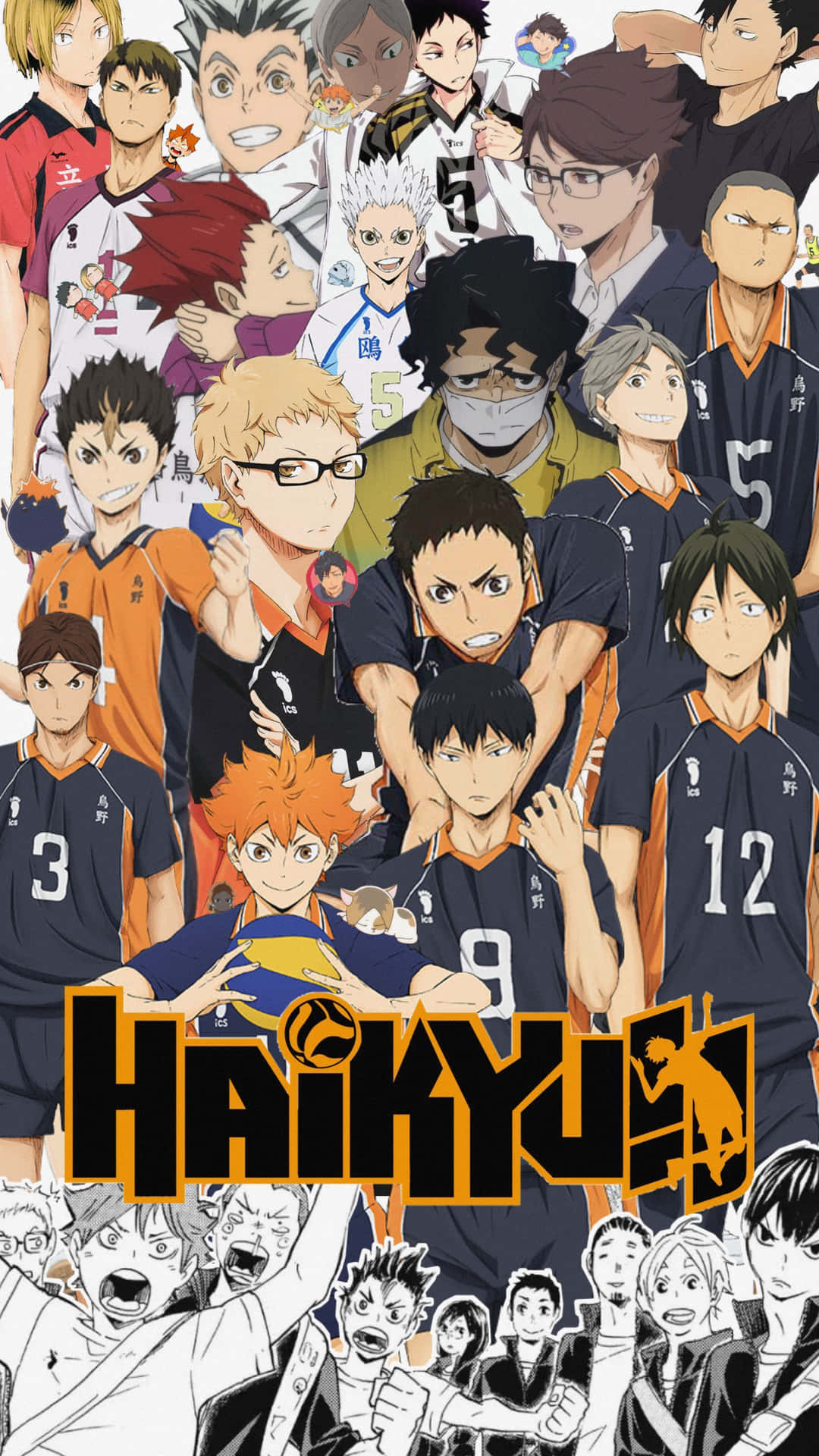 1080x1920 Haikyuu iPhone Wallpaper