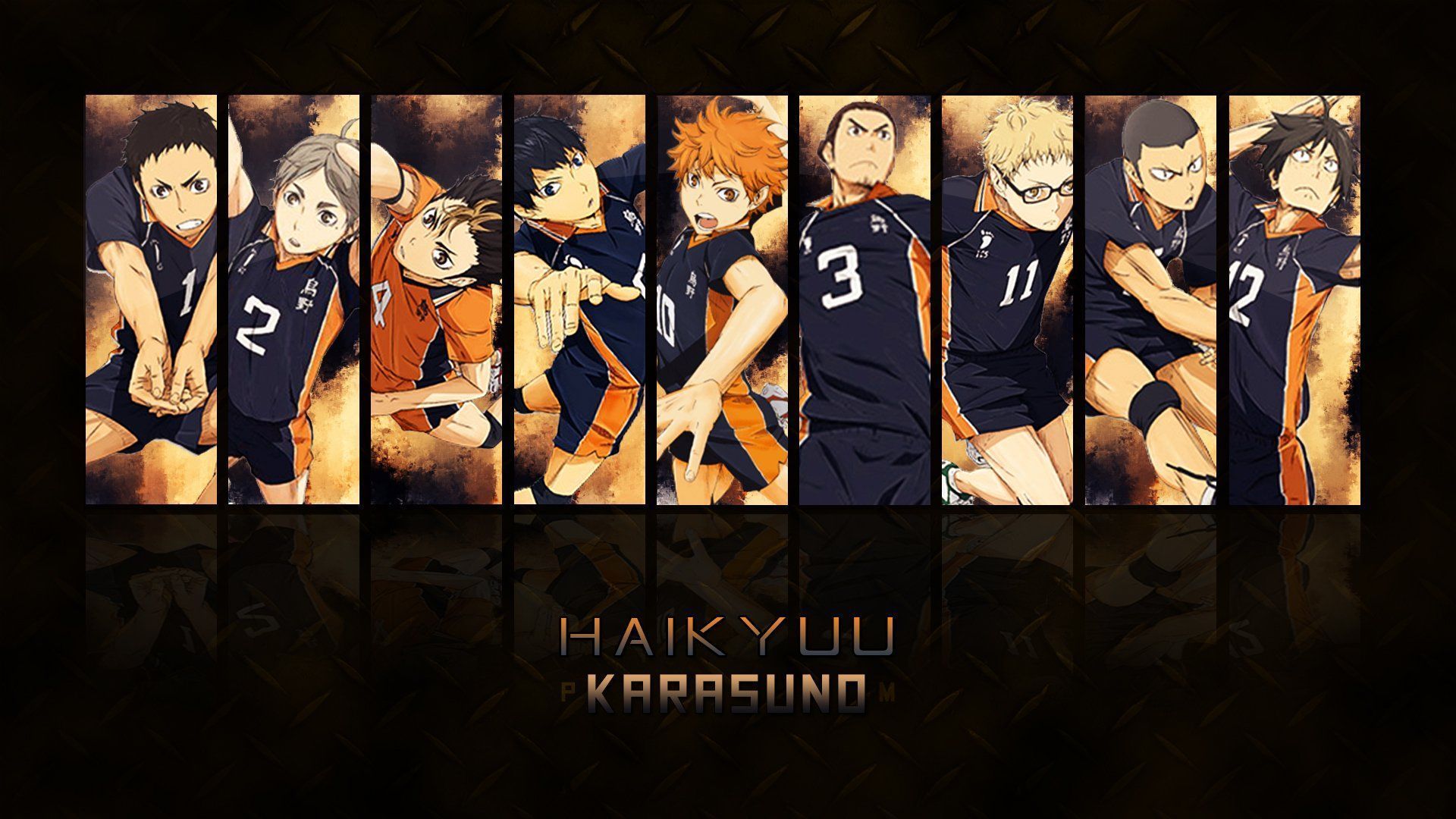 1920x1080 Haikyū!! Karasuno Team HD Wallpaper