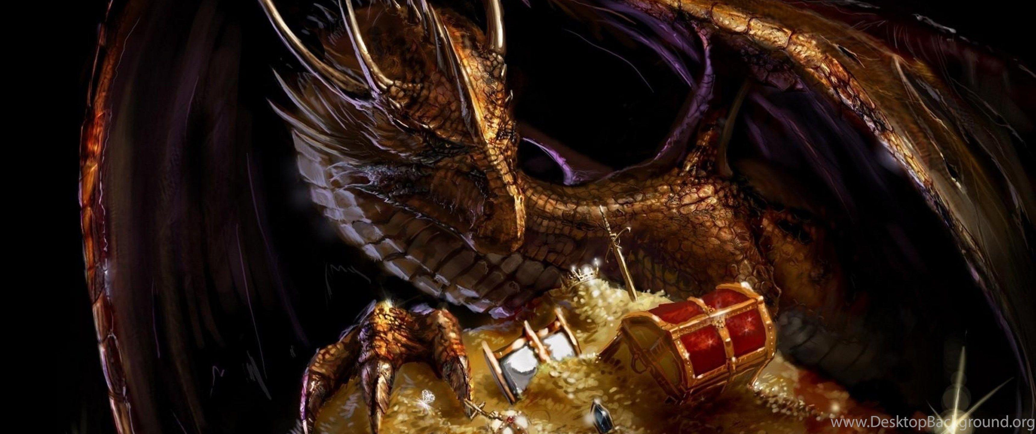 3440x1440 Ultra HD 4K Dragon Wallpaper HD, Desktop