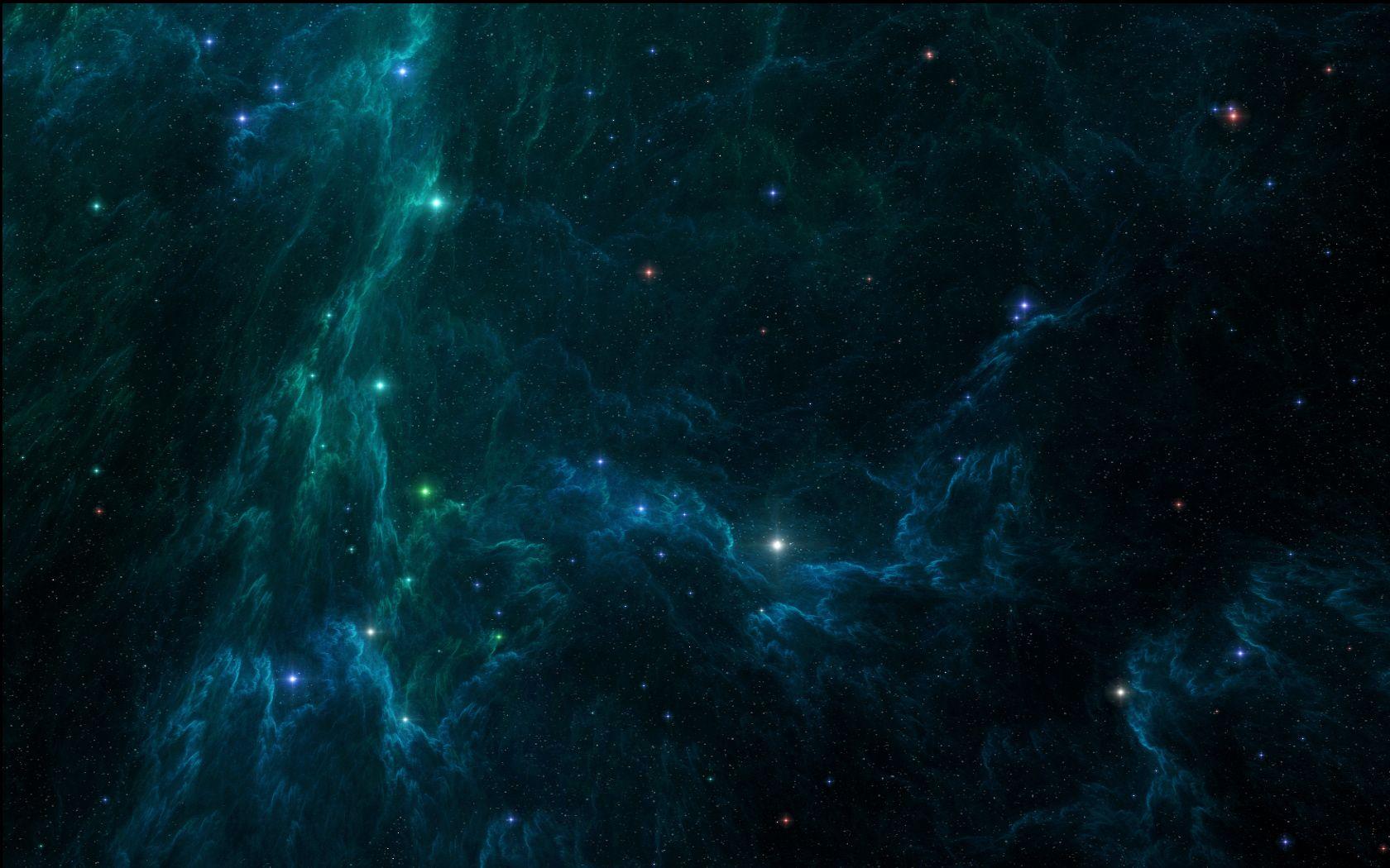1680x1050 3D Space Scene Wallpaperx1050