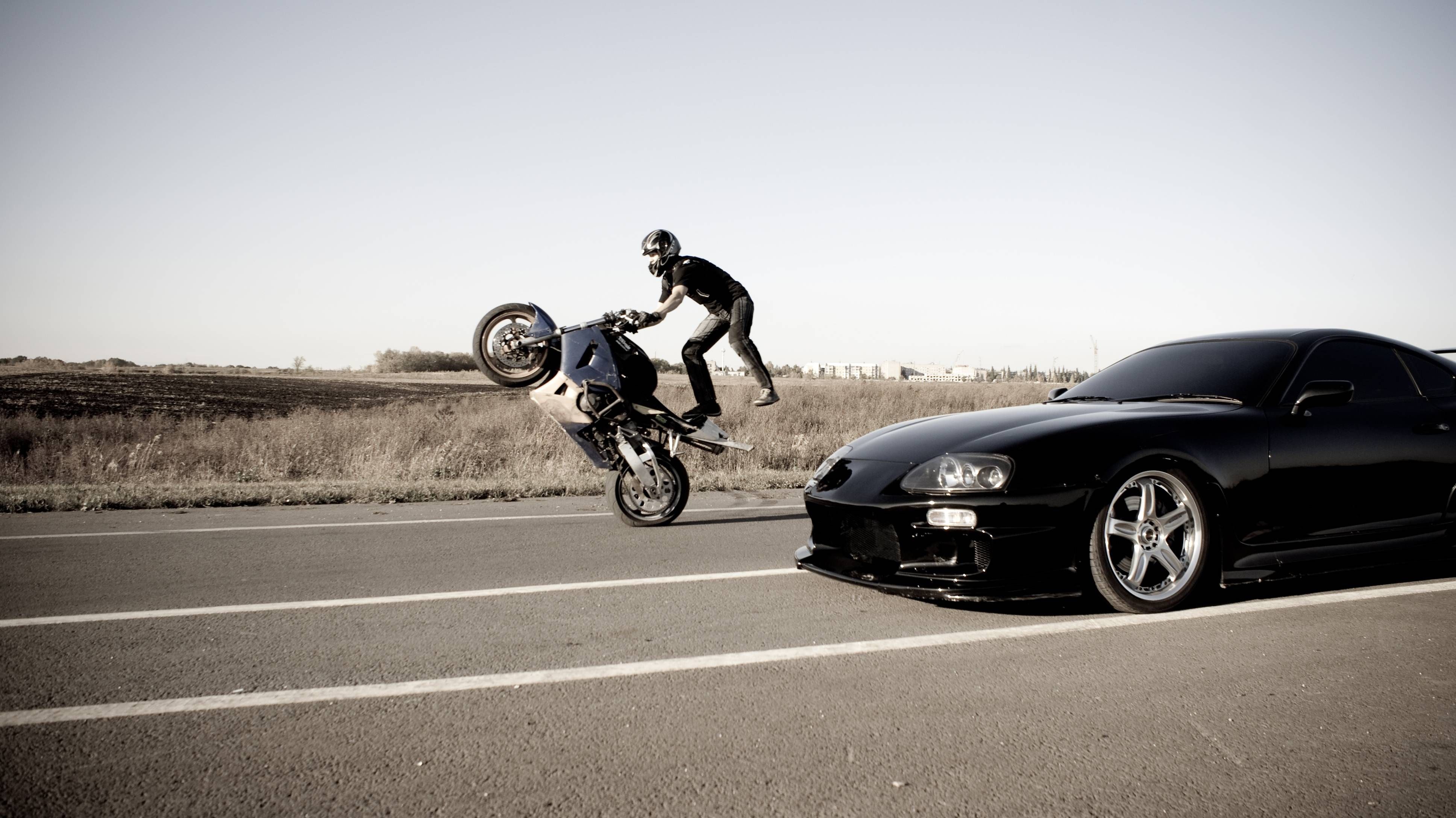 3872x2176 Stuntman Wallpaper
