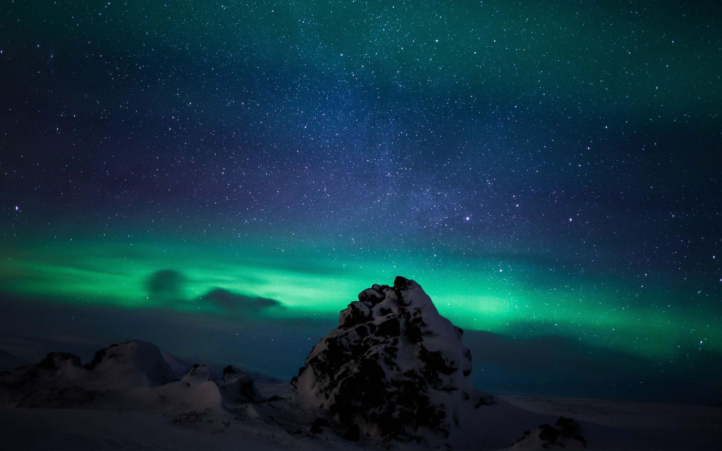 2880x1800 Nature & Landscape Aurora Borealis wallpaper Desktop, Phone
