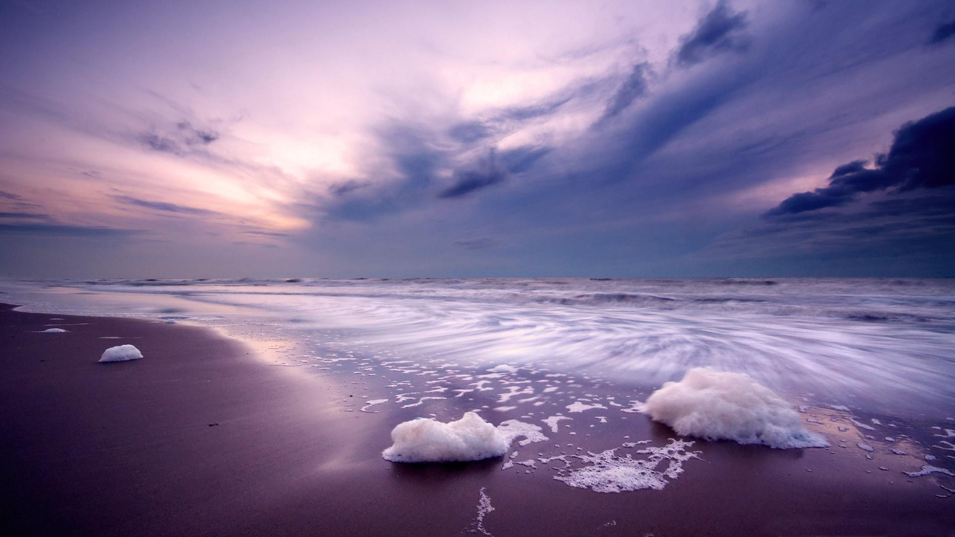 1920x1080 Purple Landscape Wallpaper
