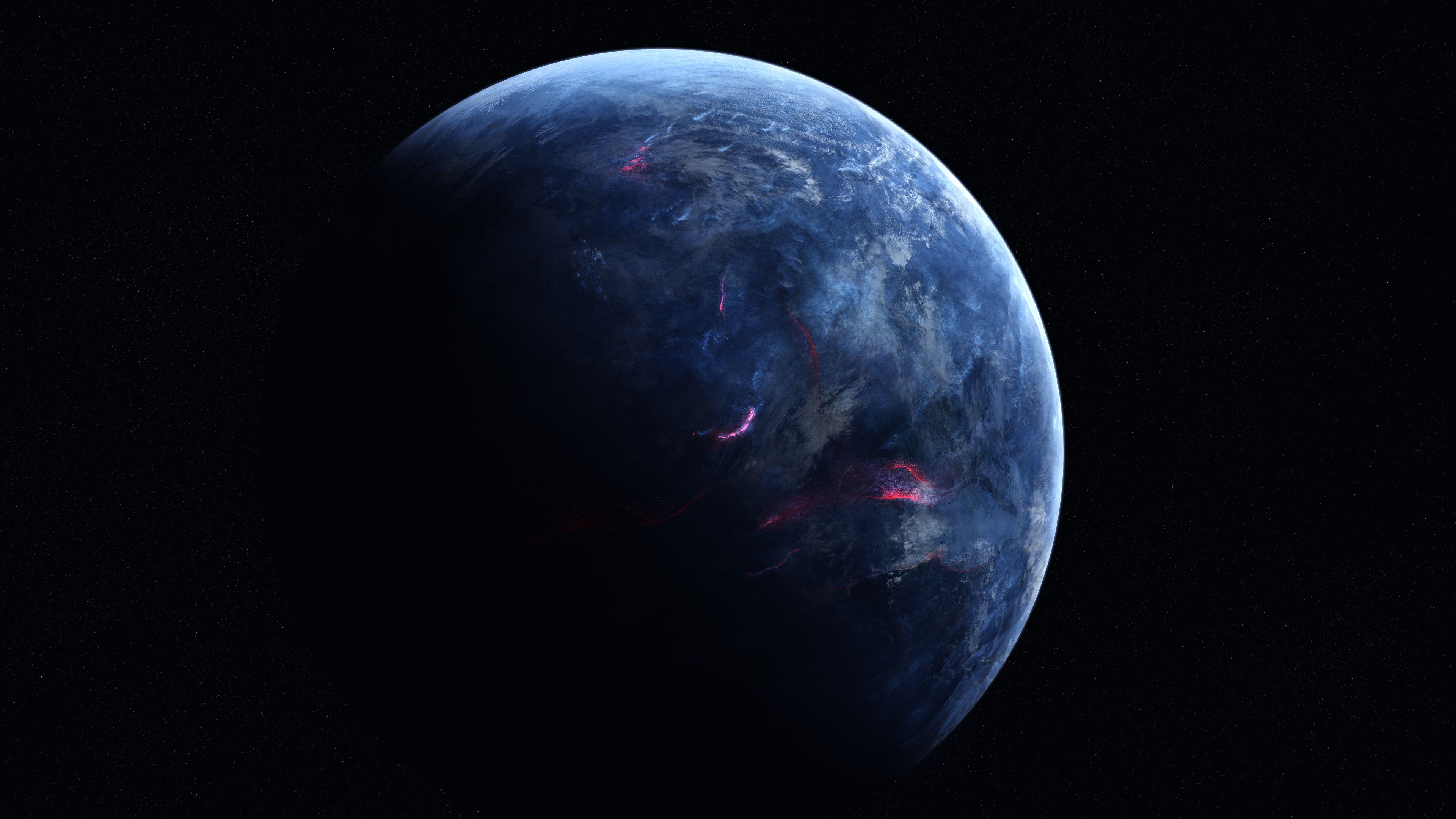 3840x2160 4K Planet Earth Wallpaper High Quality