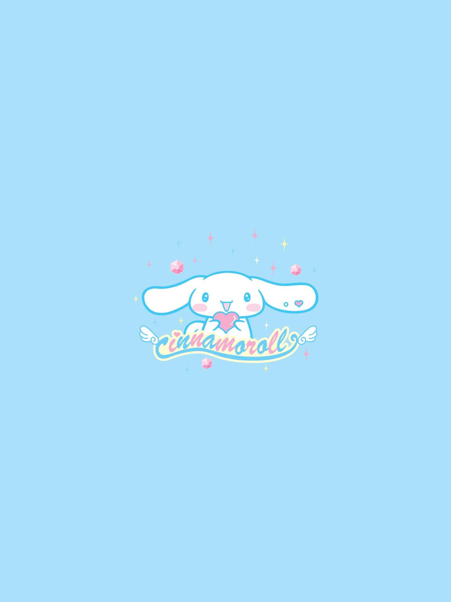 1440x1920 Blue Cinnamoroll Logo Wallpaper