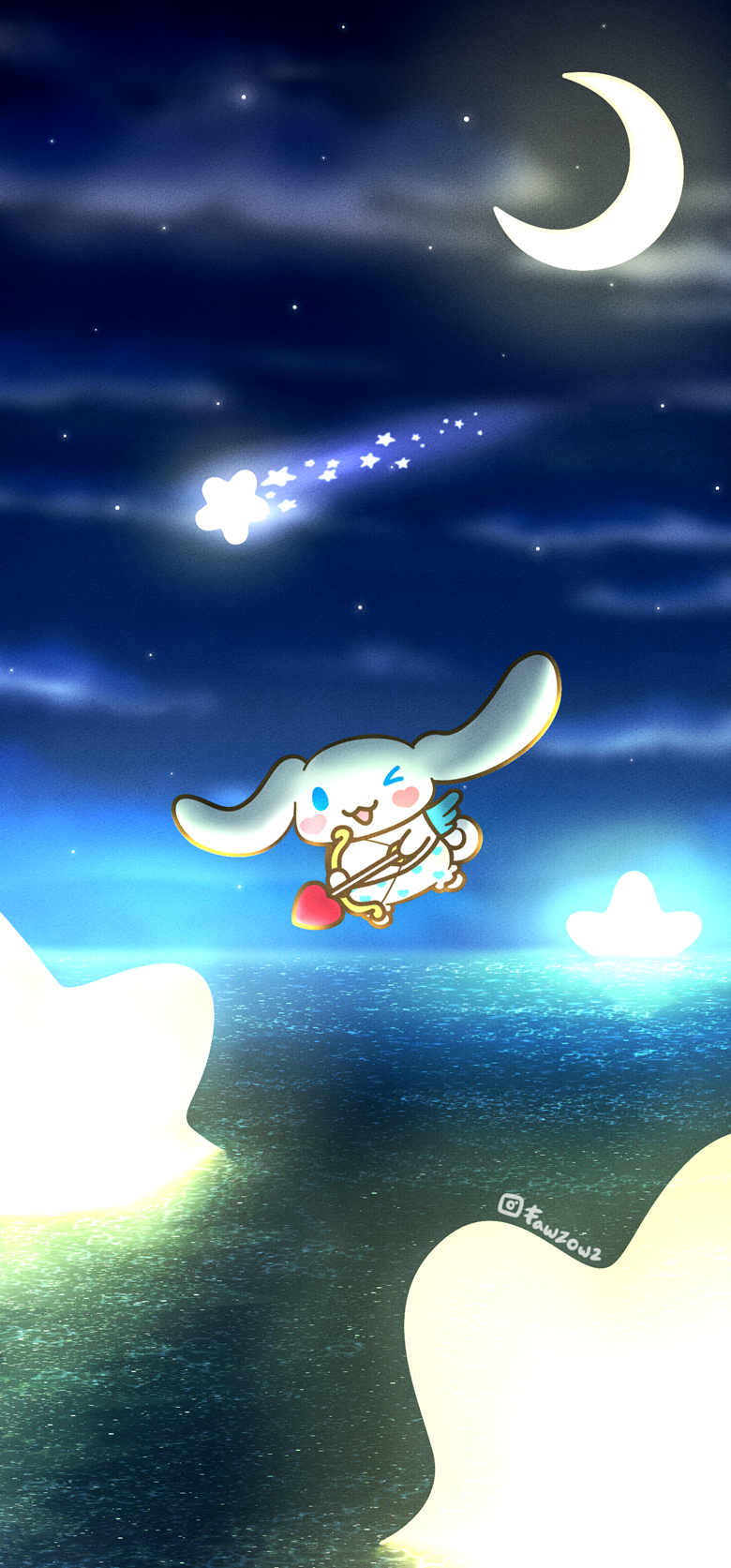 780x1673 Cinnamoroll Static & Animated Phone