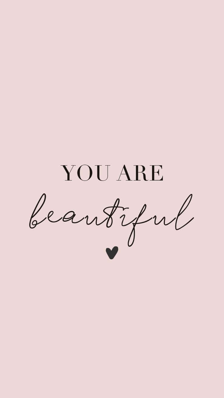 736x1309 Beautiful Confidence Wallpaper