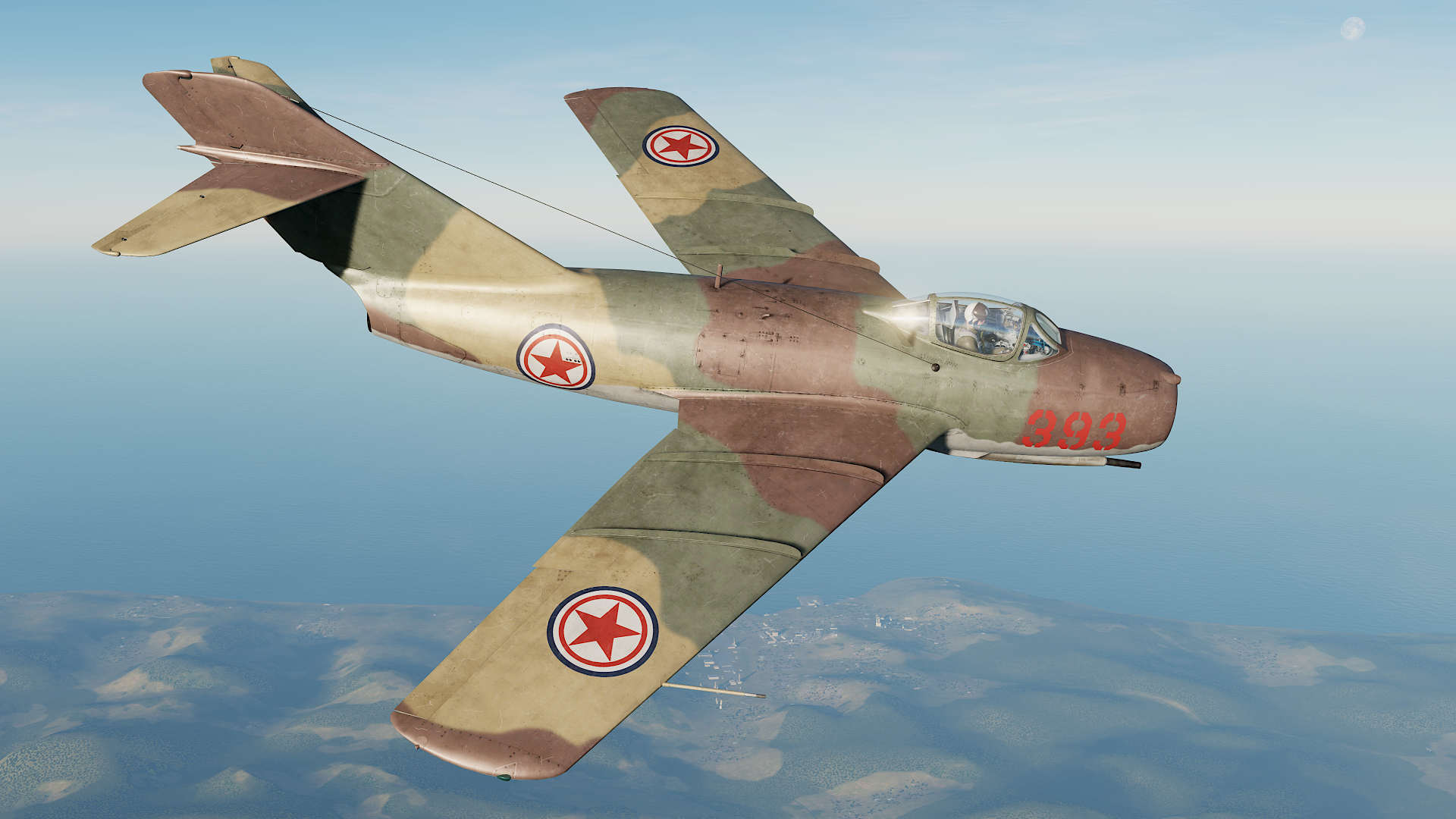 1920x1080 Mig 15 Bis North Korea, 32nd Fighter