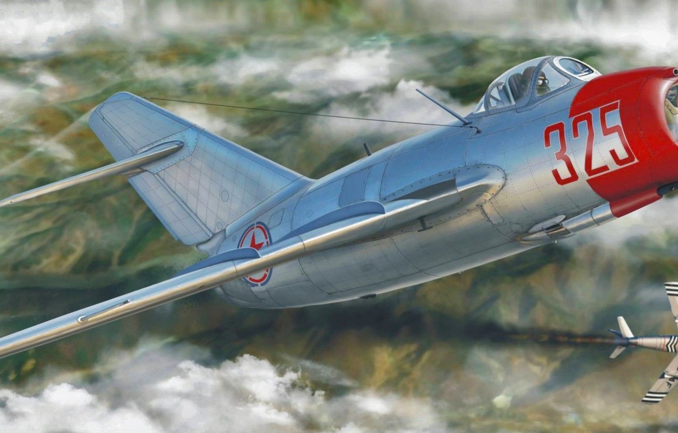 1332x850 Mikoyan Gurevich MiG 15 Wallpaper