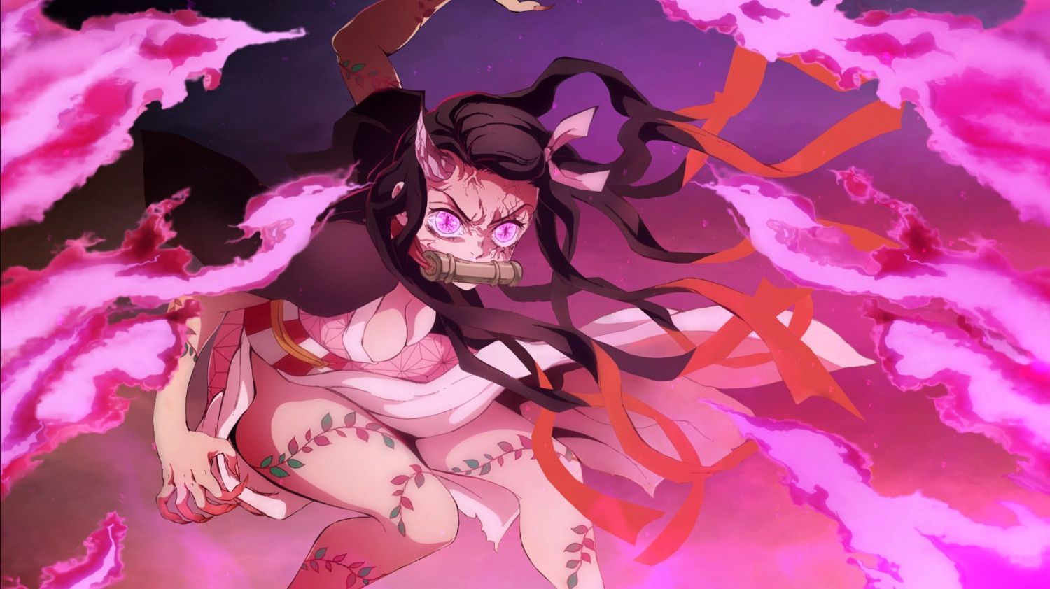1500x842 Nezuko Kamado Awakened 4k {Artwork