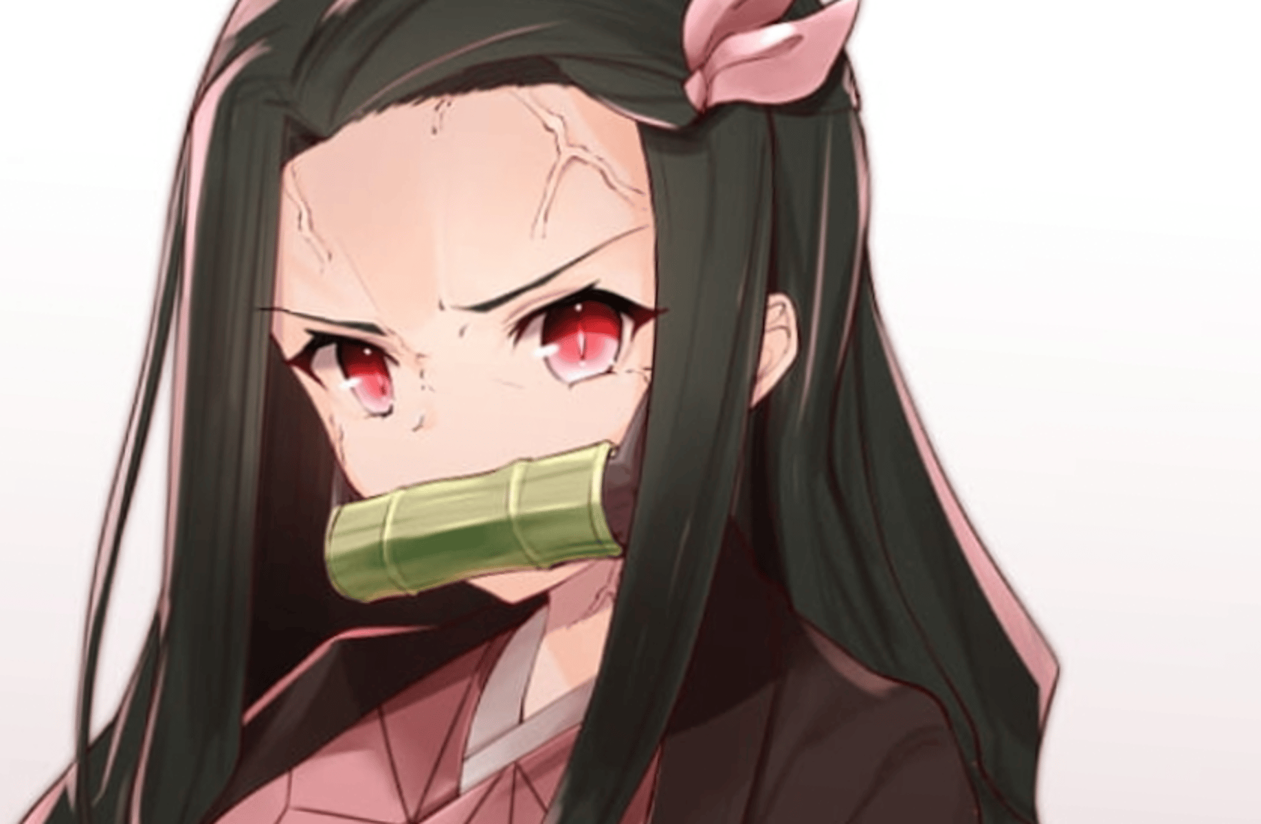 1835x1200 Angry nezuko