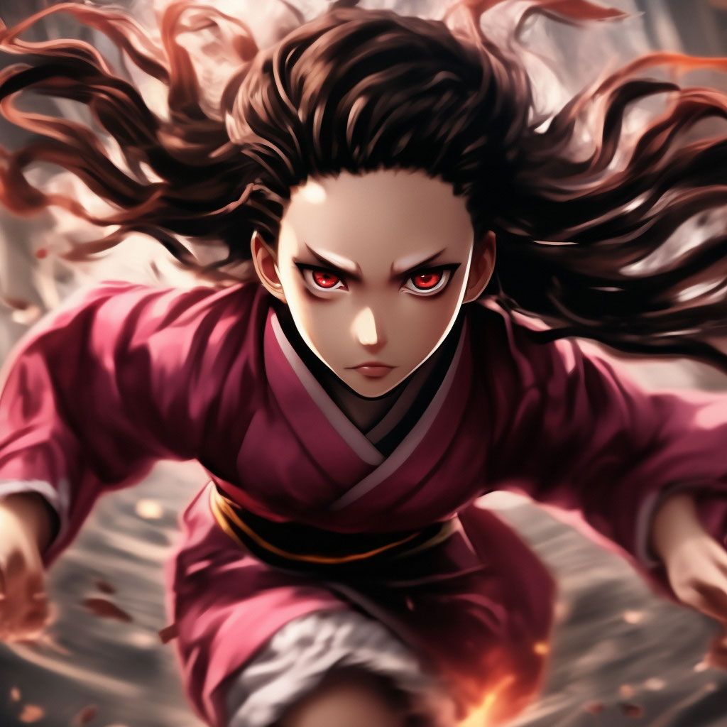 1024x1024 Komado Nezuko from Demon Slayer is