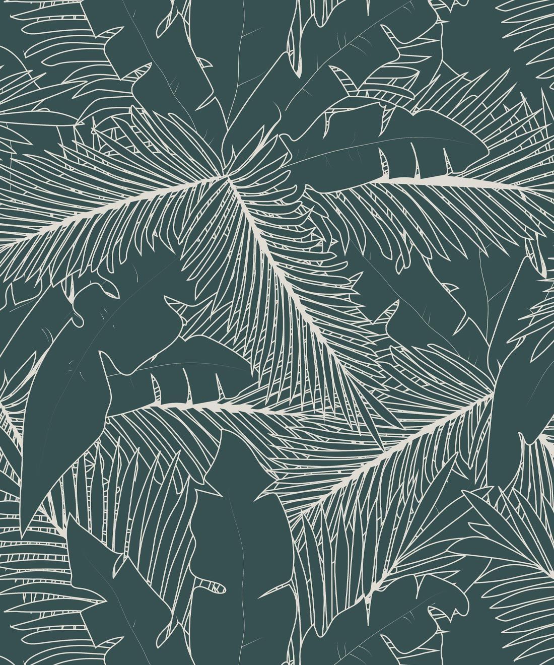1100x1320 Art Deco Palm Wallpaper • Palm Leaf