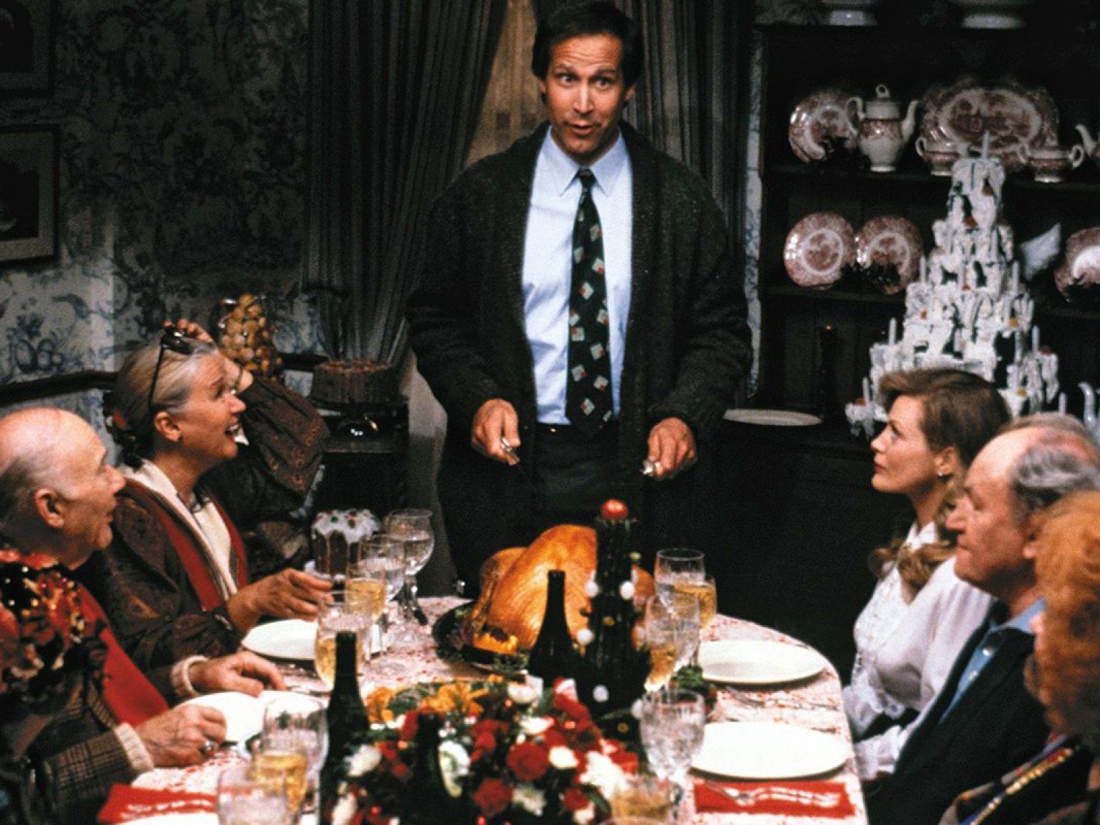 1600x1200 Christmas Vacation' Cast