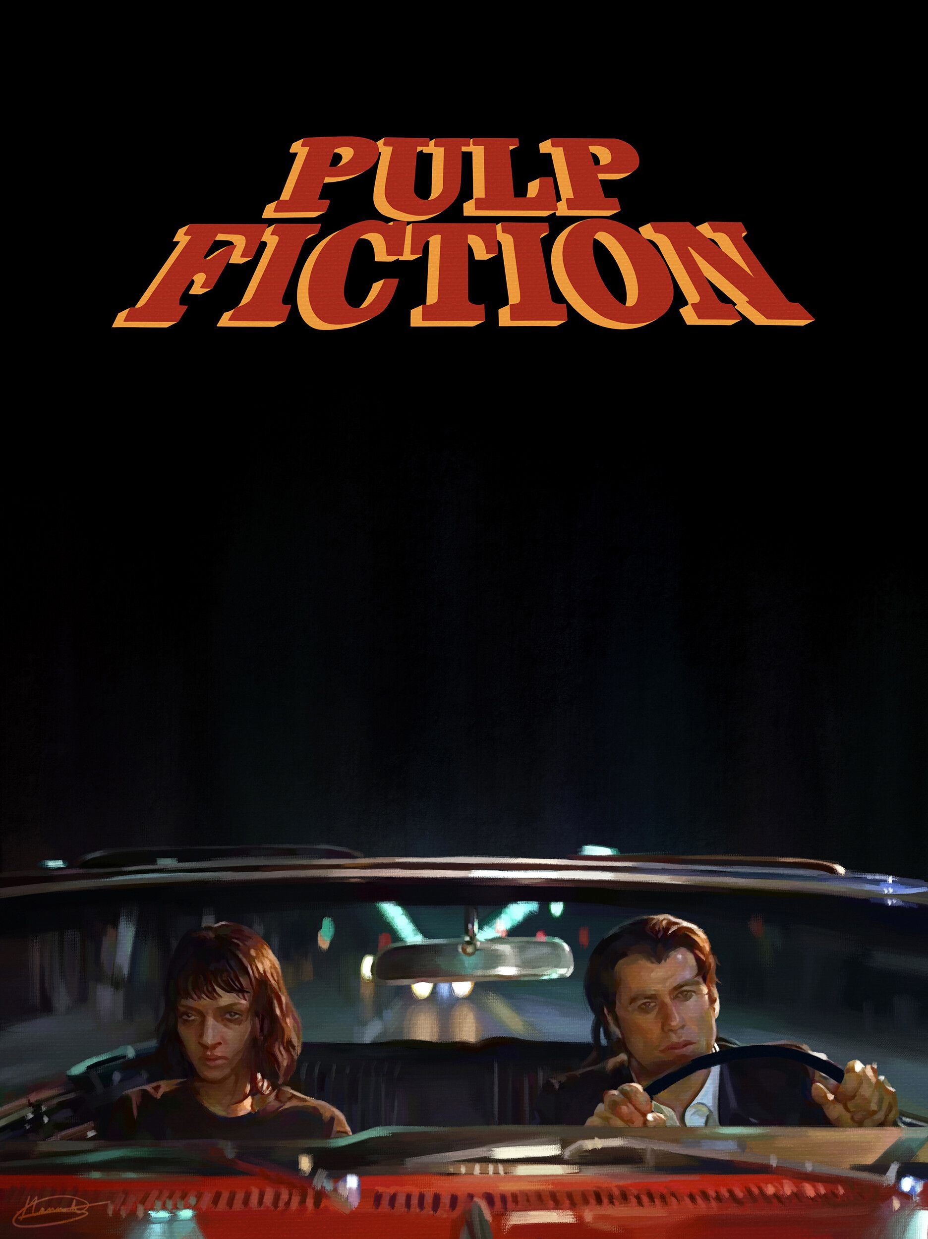 Pulp Fiction Poster Wallpapers - Top Free Pulp Fiction Poster ...