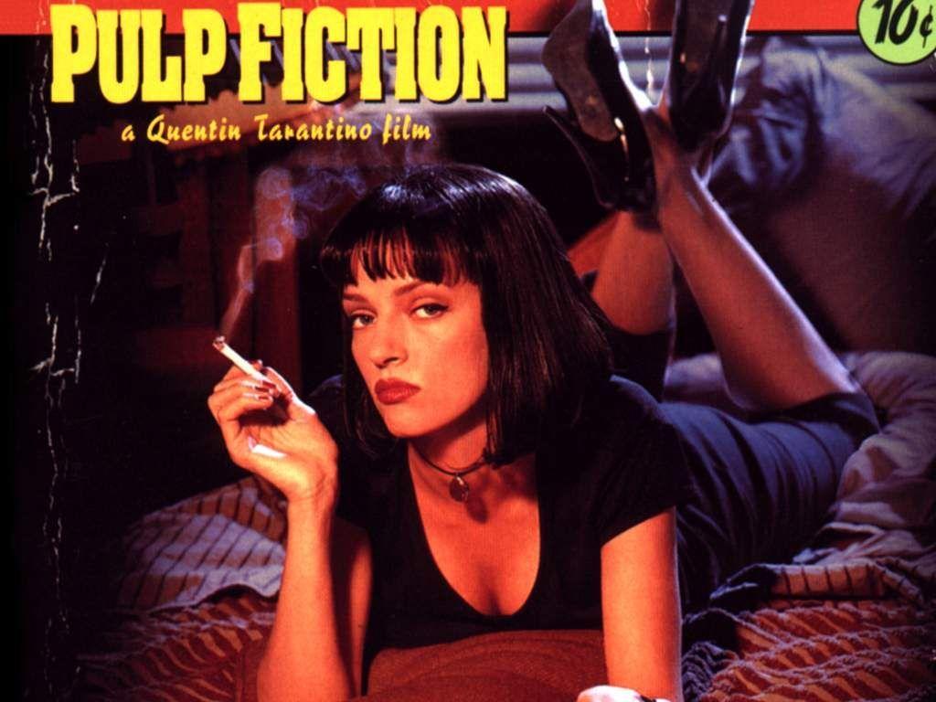 1024x768 Uma Thurman Pulp Fiction Wallpaper