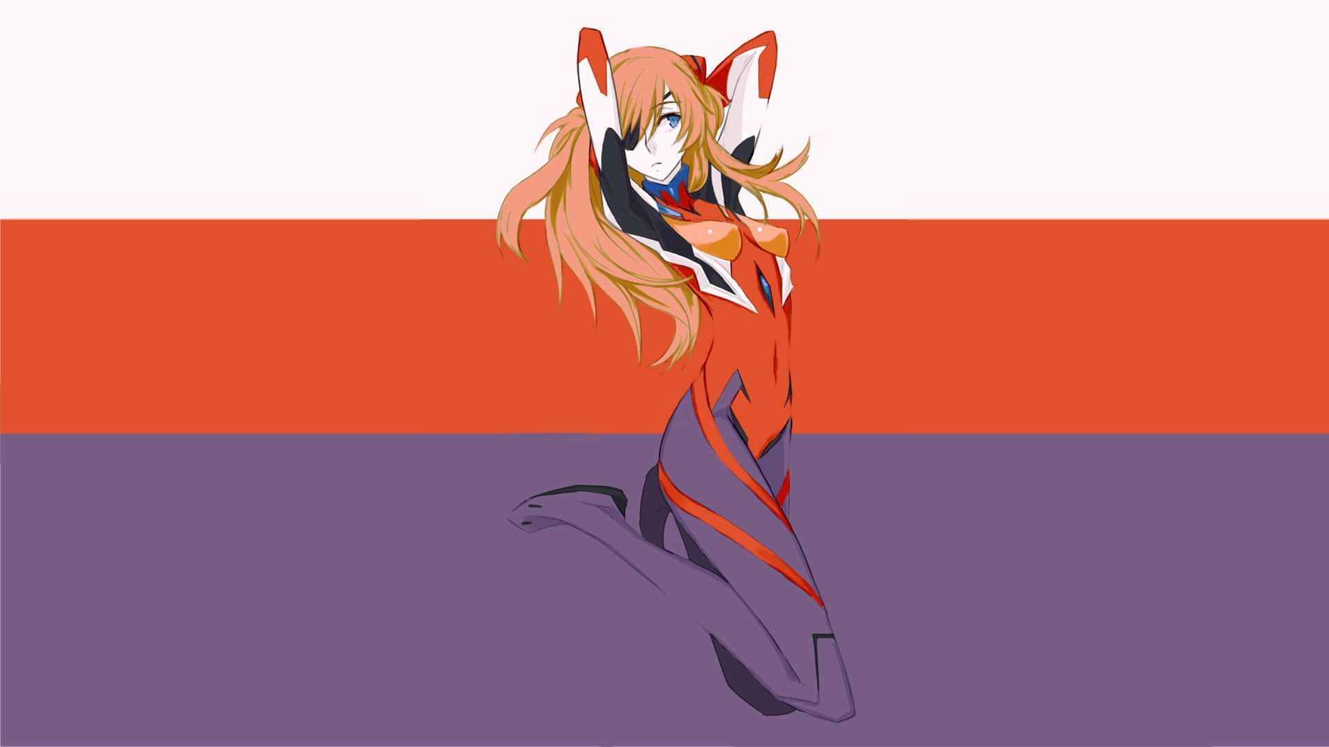 1920x1080 Download Asuka Langley Soryu from 'Neon
