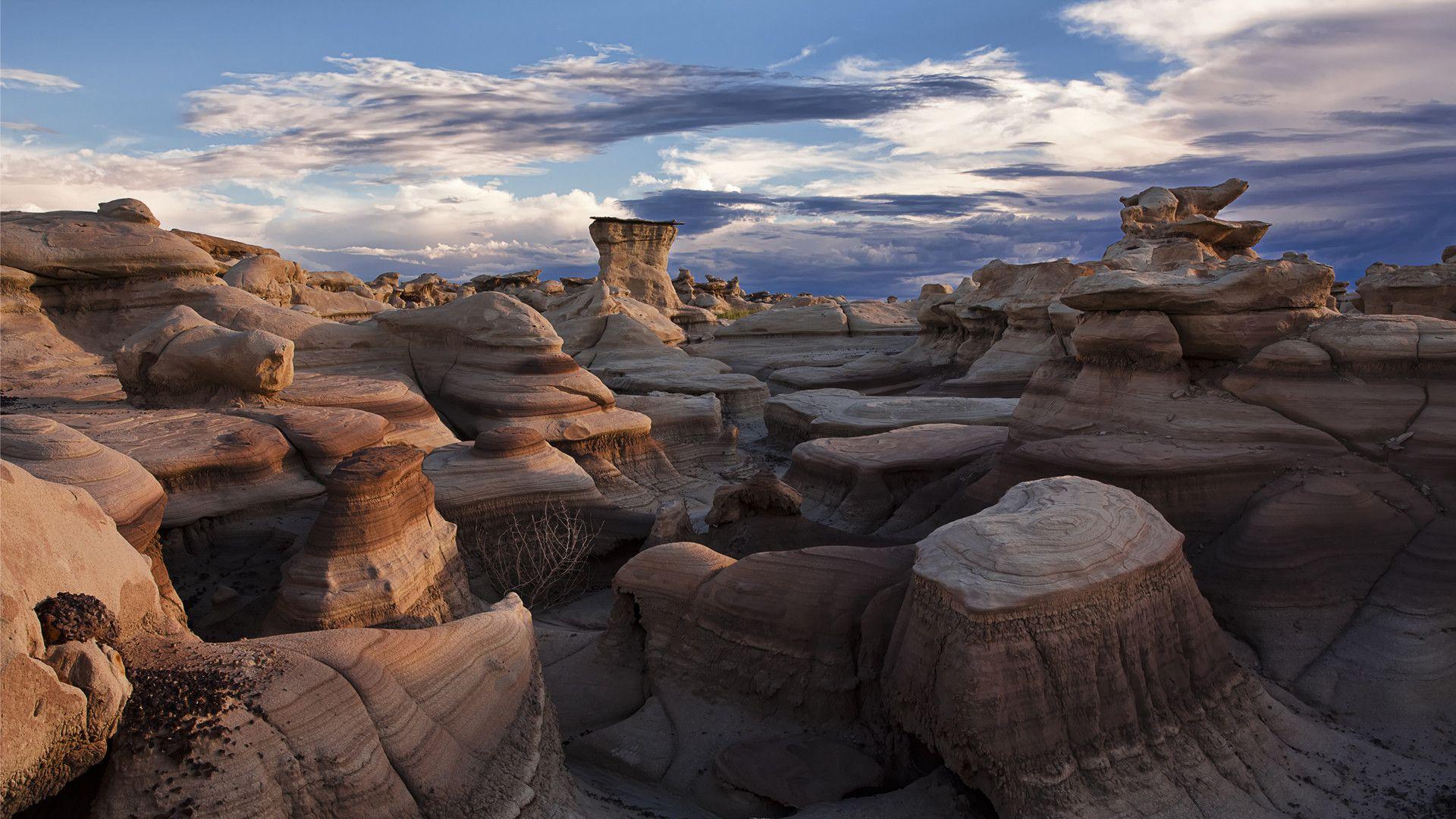 1920x1080 Daily Wallpaper: Bisti Wilderness Area, New Mexico. I Like