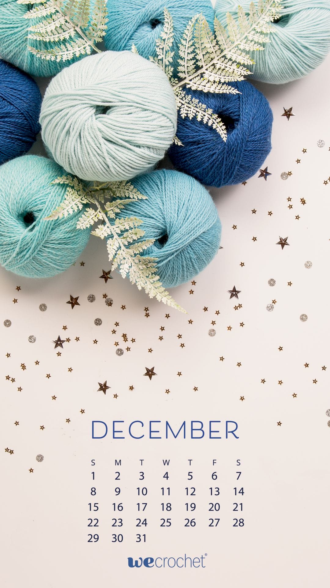 1080x1920 DECEMBER 2019 CALENDAR WALLPAPER