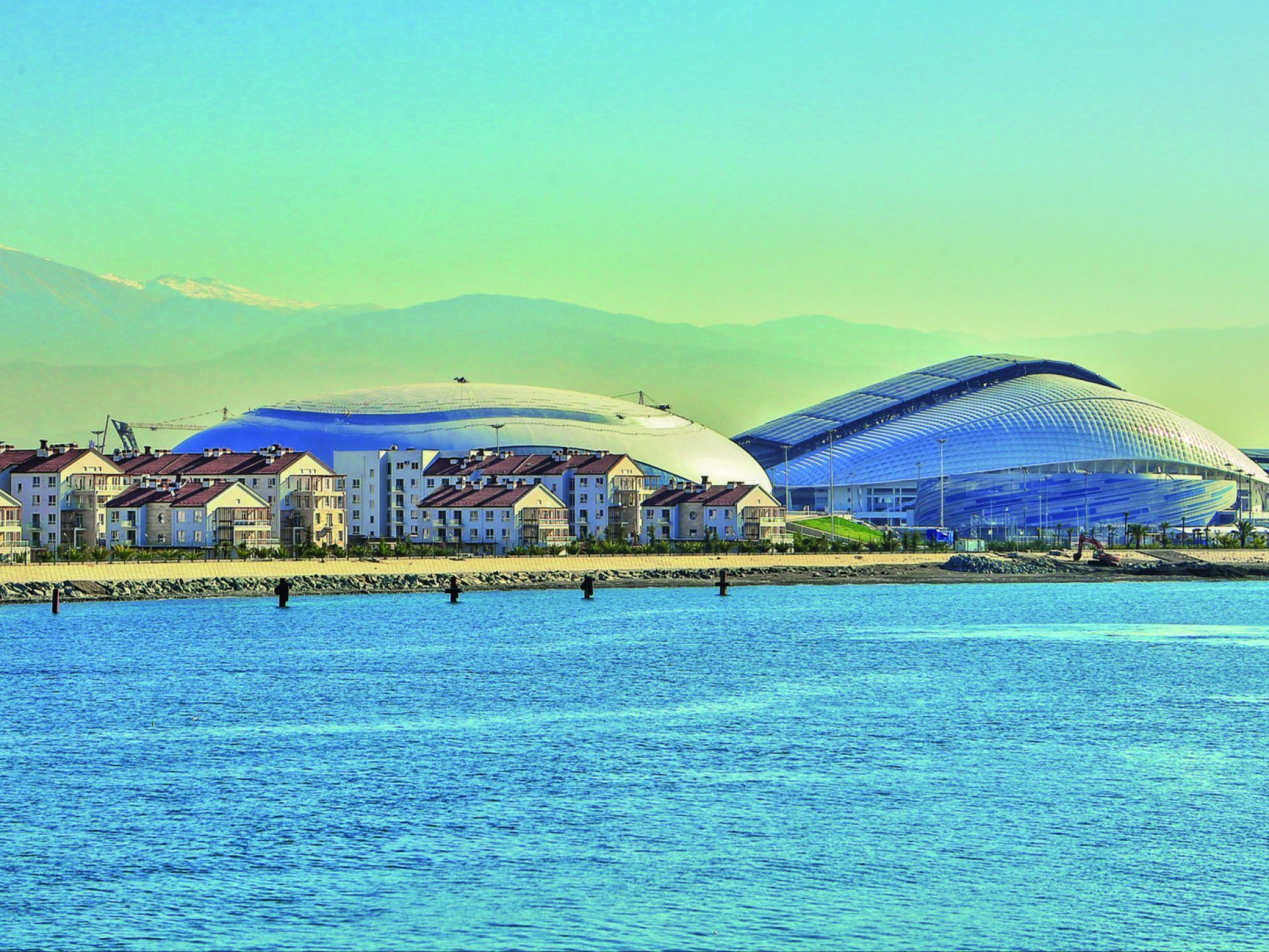 1920x1440 Fisht Olympic Stadium: A Design