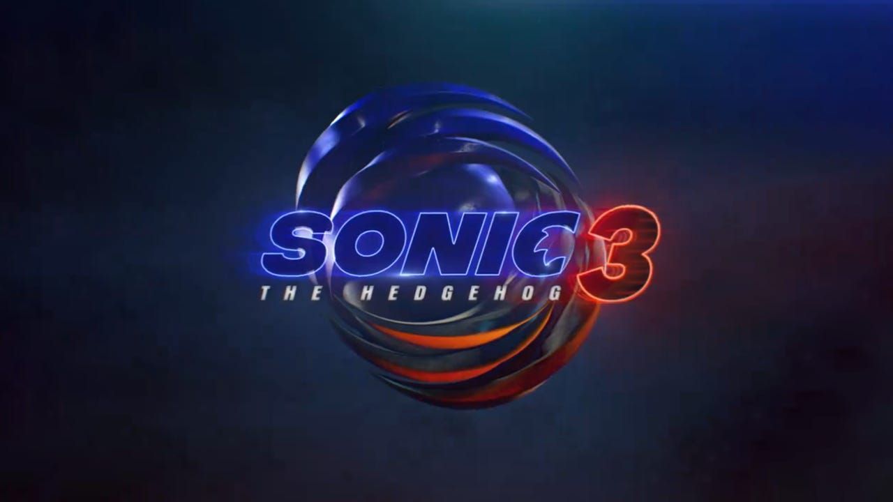 1280x720 Sonic 3 Movie Logo Reveal Hints at