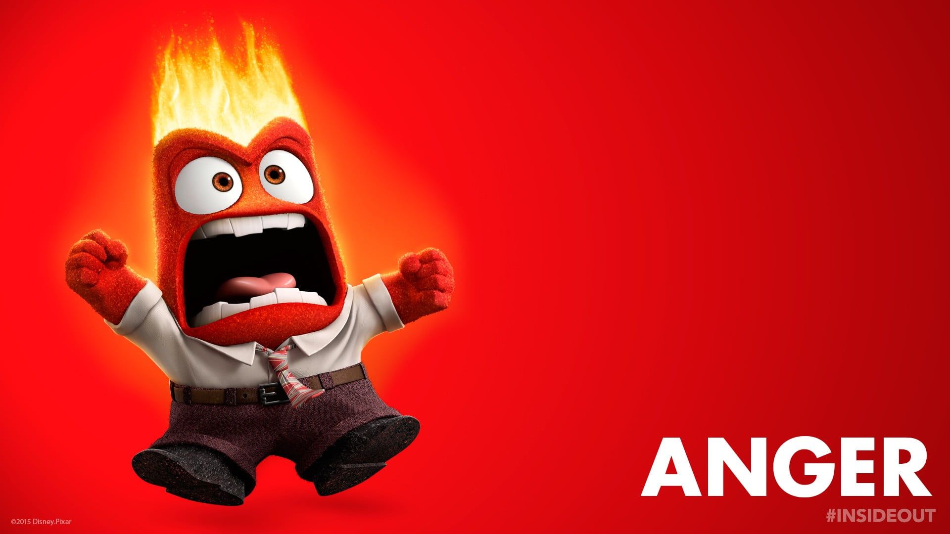 1920x1080 HD wallpaper: Inside Out Anger