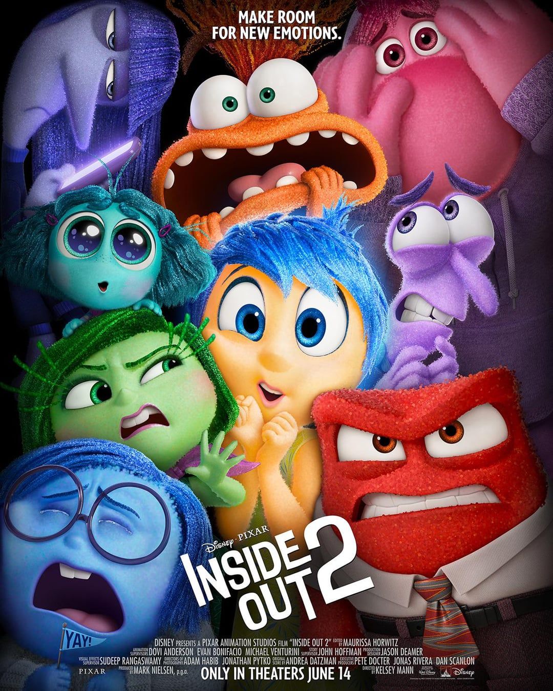 1080x1349 Official Poster for 'Inside Out 2' : r