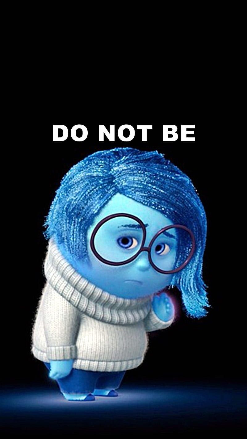 800x1422 Sad, character, feeling, inside out, HD phone wallpaper