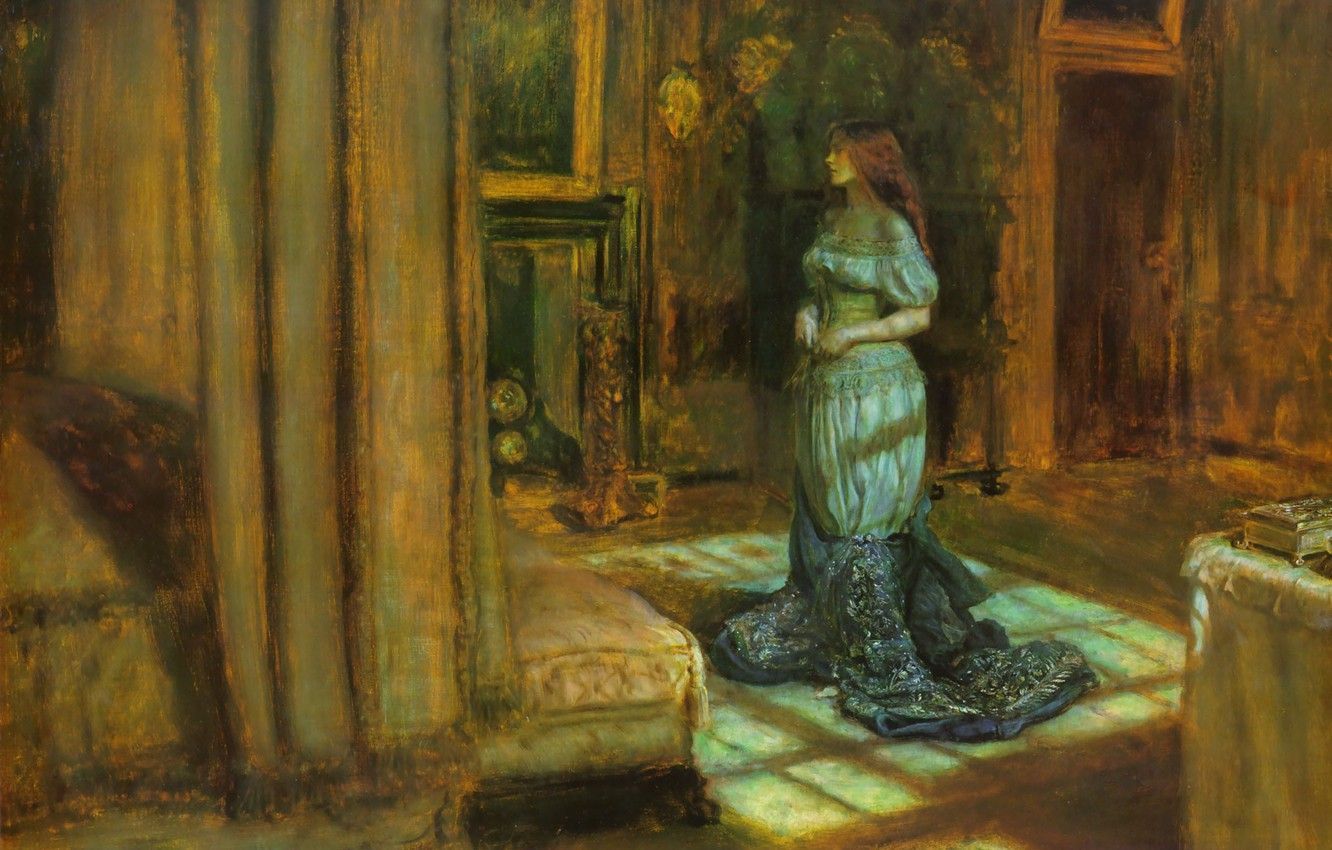 1332x850 John Everett Millais Wallpaper