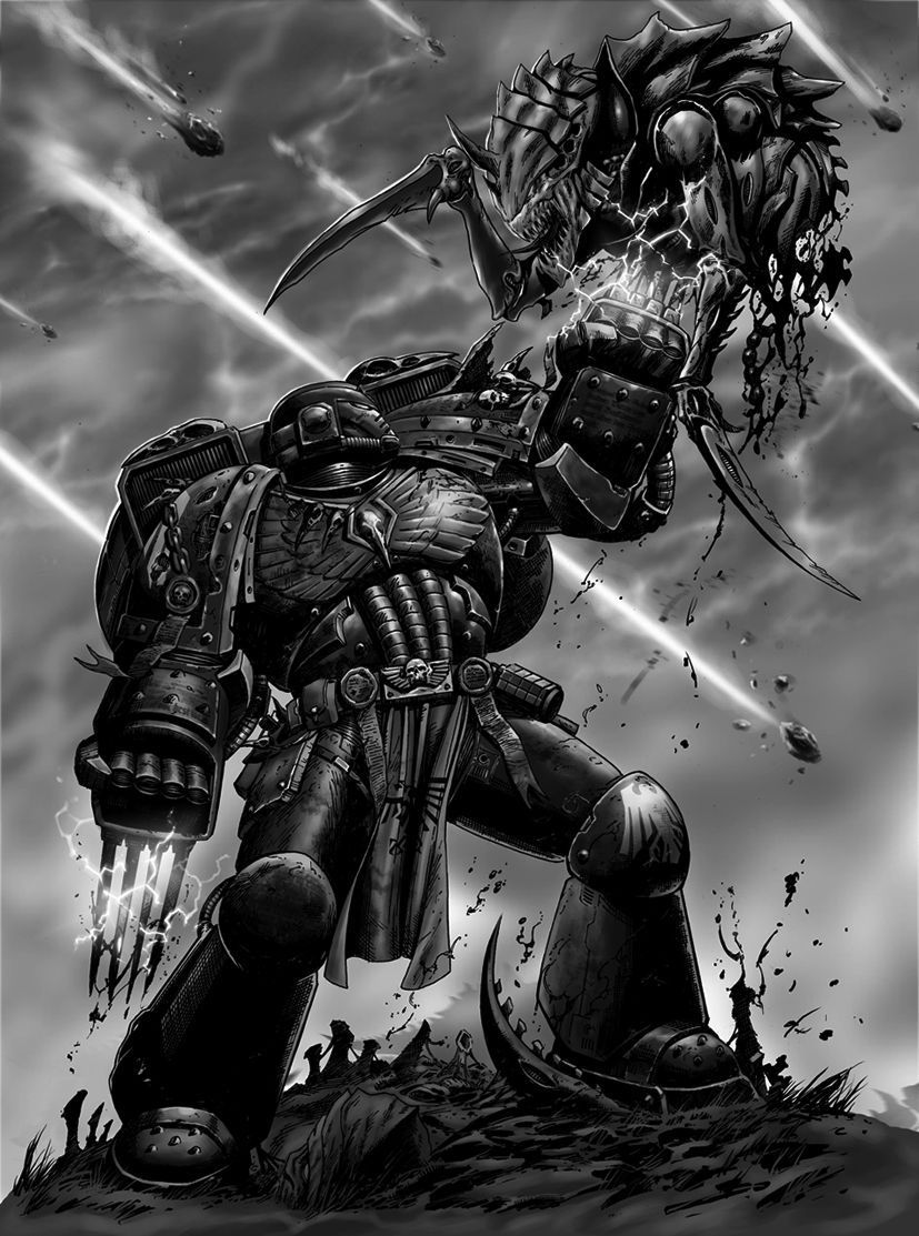 827x1113 Raven Guard Wallpaper
