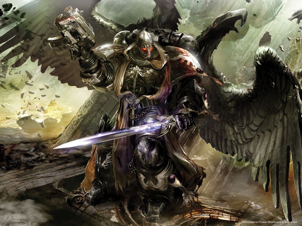 1024x768 Raven Guard Wallpaper