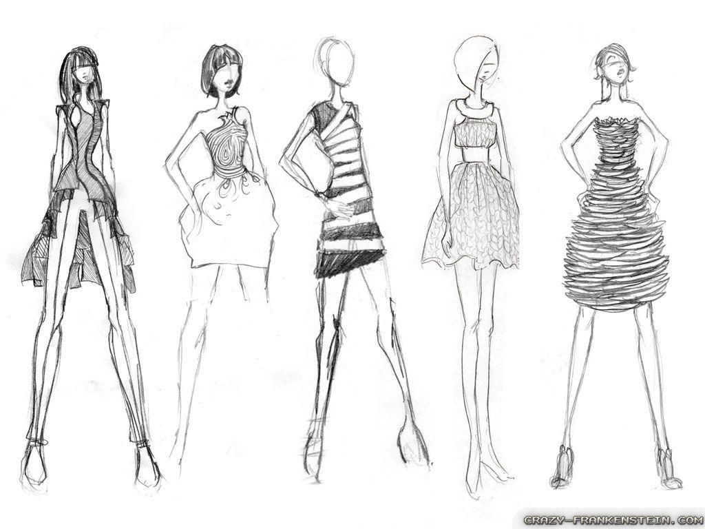 Fashion Sketch Wallpapers  Top Free Fashion Sketch Backgrounds   WallpaperAccess
