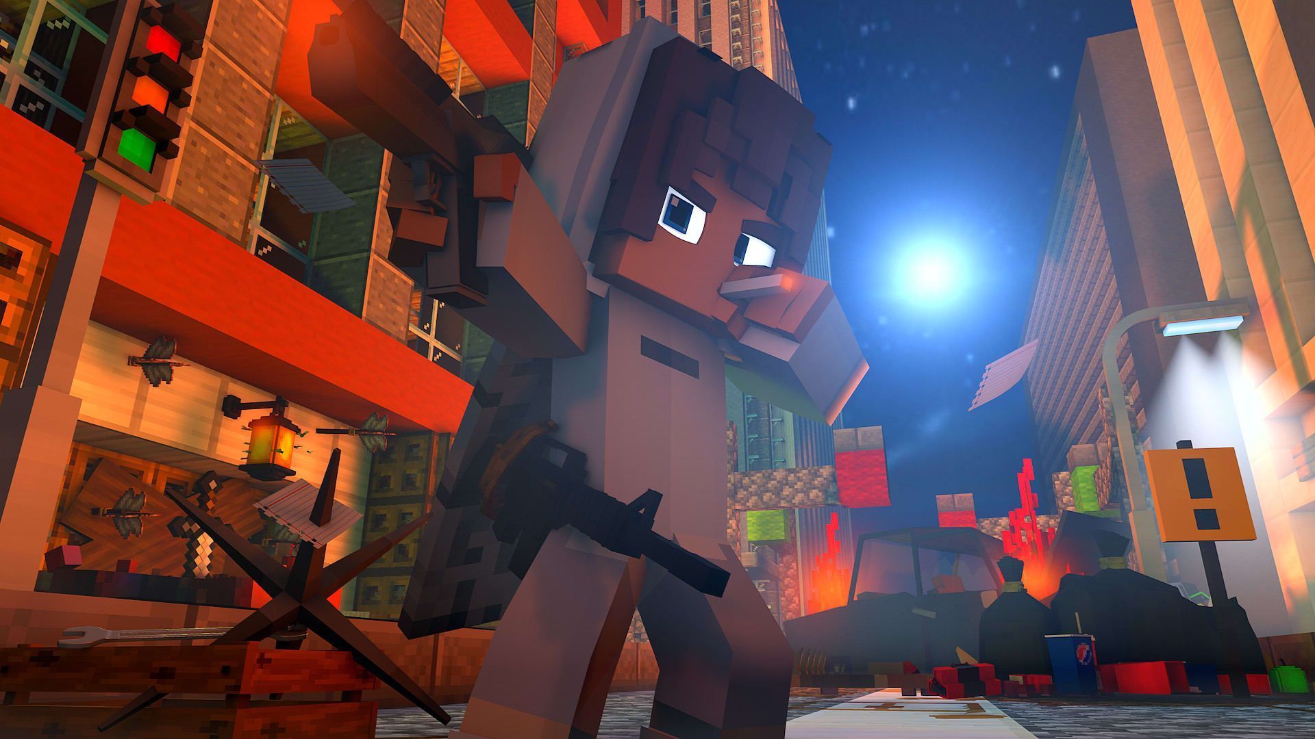 1920x1080 Do a realistic minecraft 4k wallpaper