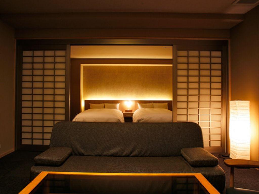 1024x768 Bedrooms Japanese Asian Bedroom Lightning Style