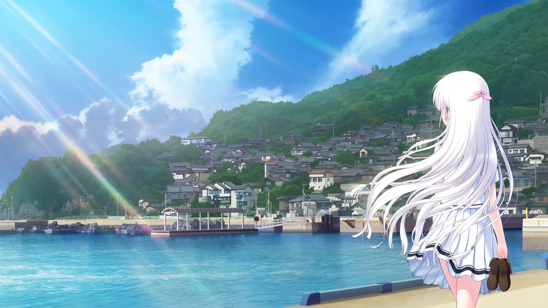 1920x1080 Download Naruse Shiroha Anime Summer