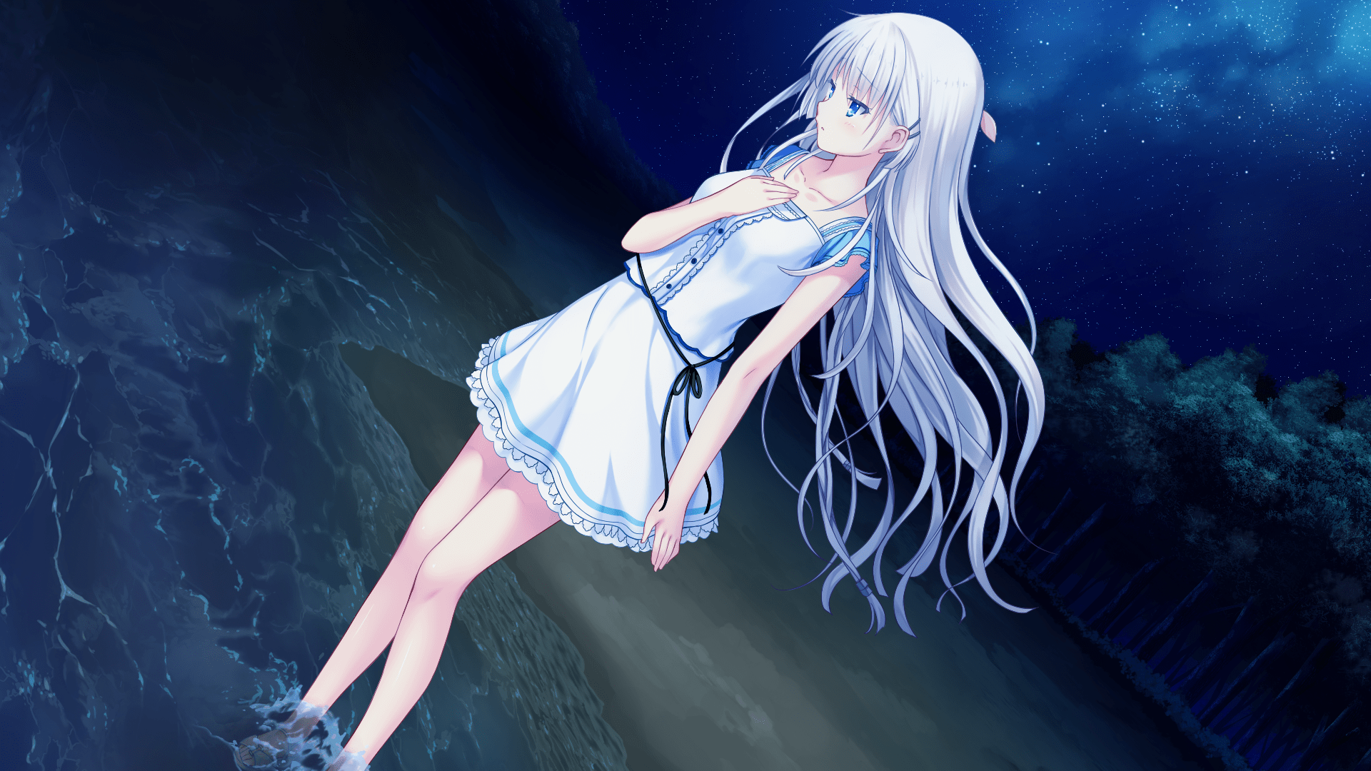 1920x1080 Naruse Shiroha Anime Summer Pockets