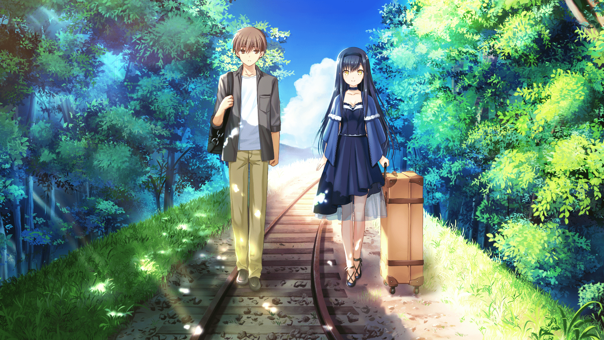 1920x1080 Download Hukushima Kamome Anime Summer