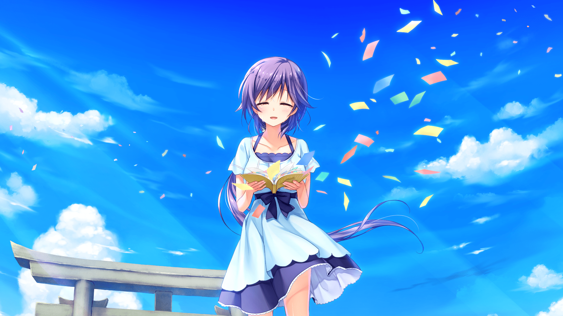 1920x1080 Summer Pockets and Reflection Blue