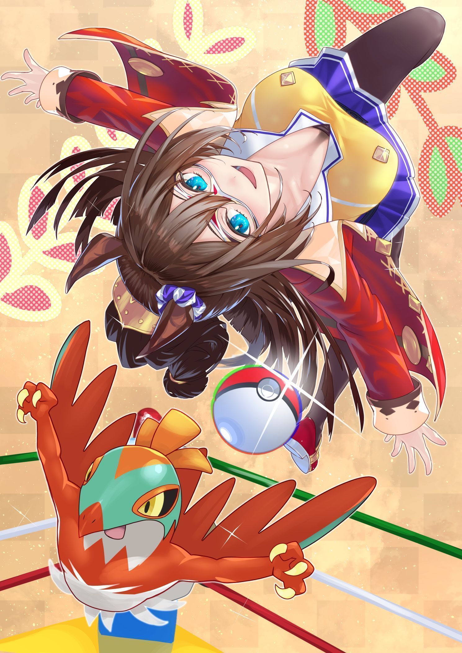 1489x2106 Hawluchaémon Anime