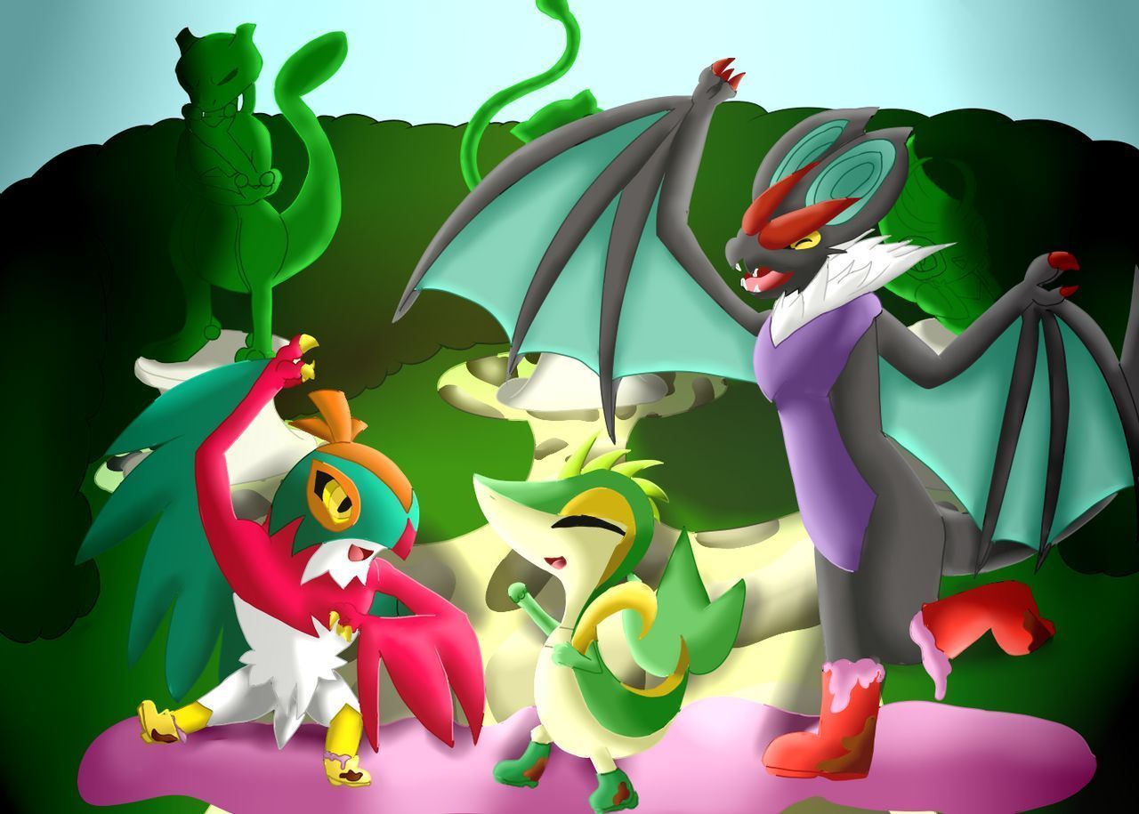 1280x915 Bubble Gum Welly Dance By ThePokeFan