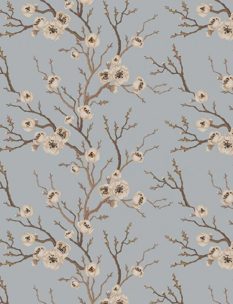 780x1015 Japanese Floral Tree Wallpaper. FEATHR™