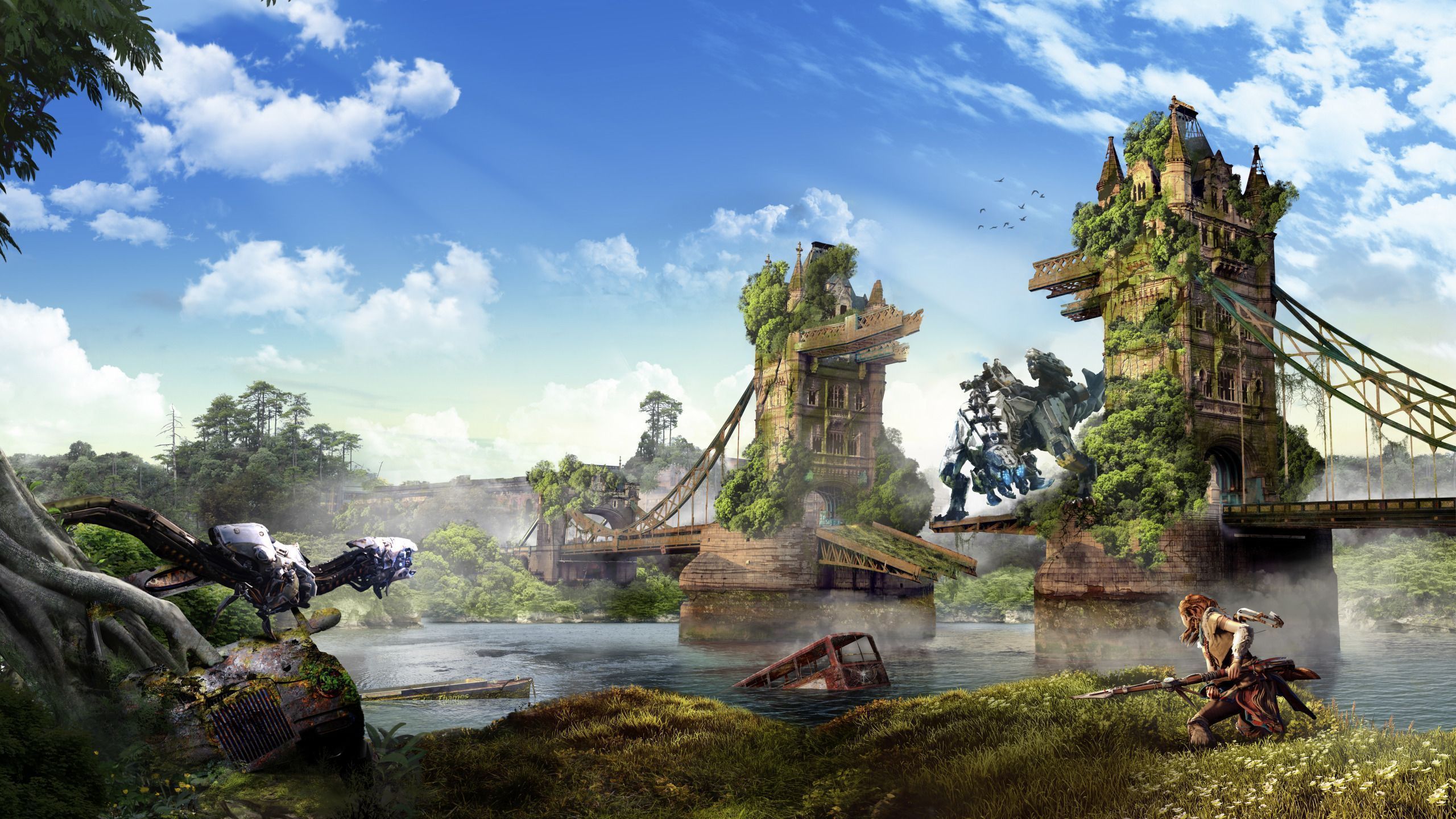 2560x1440 Horizon Zero Dawn: free desktop