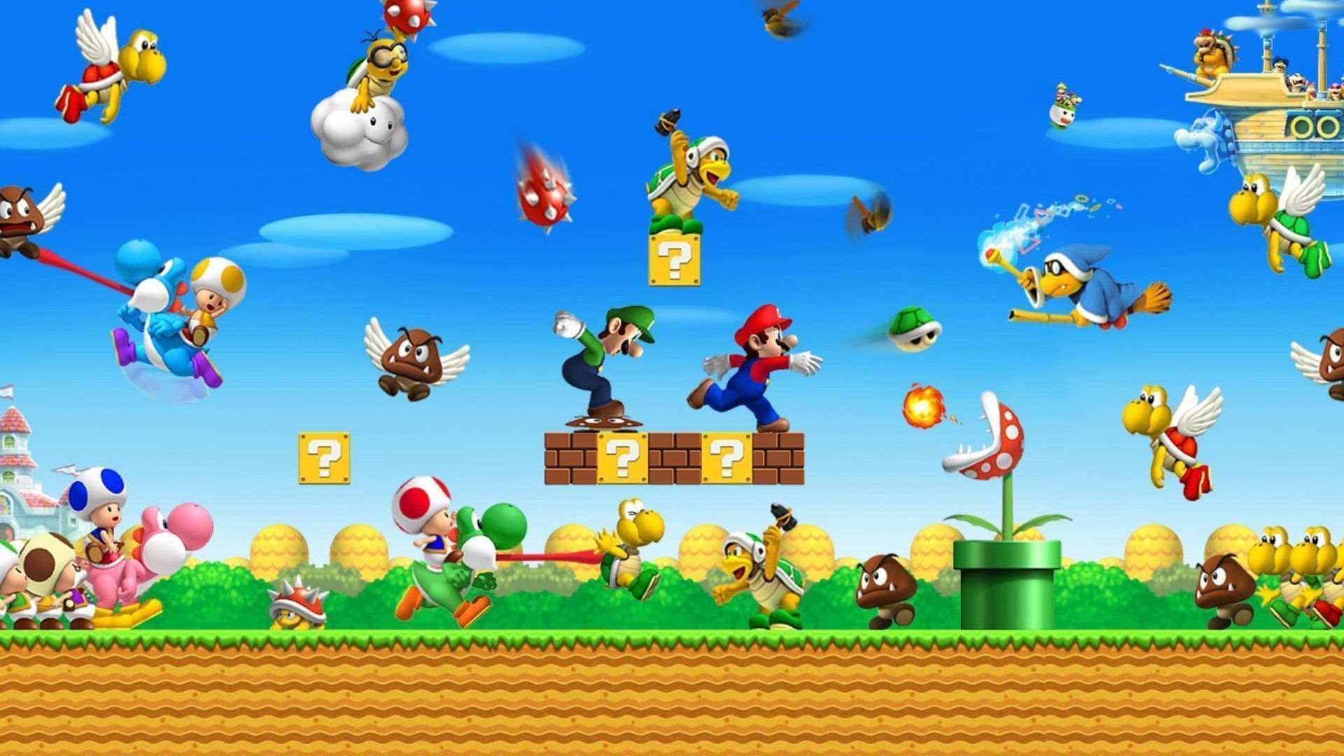 1920x1080 Super Mario Virtual Background