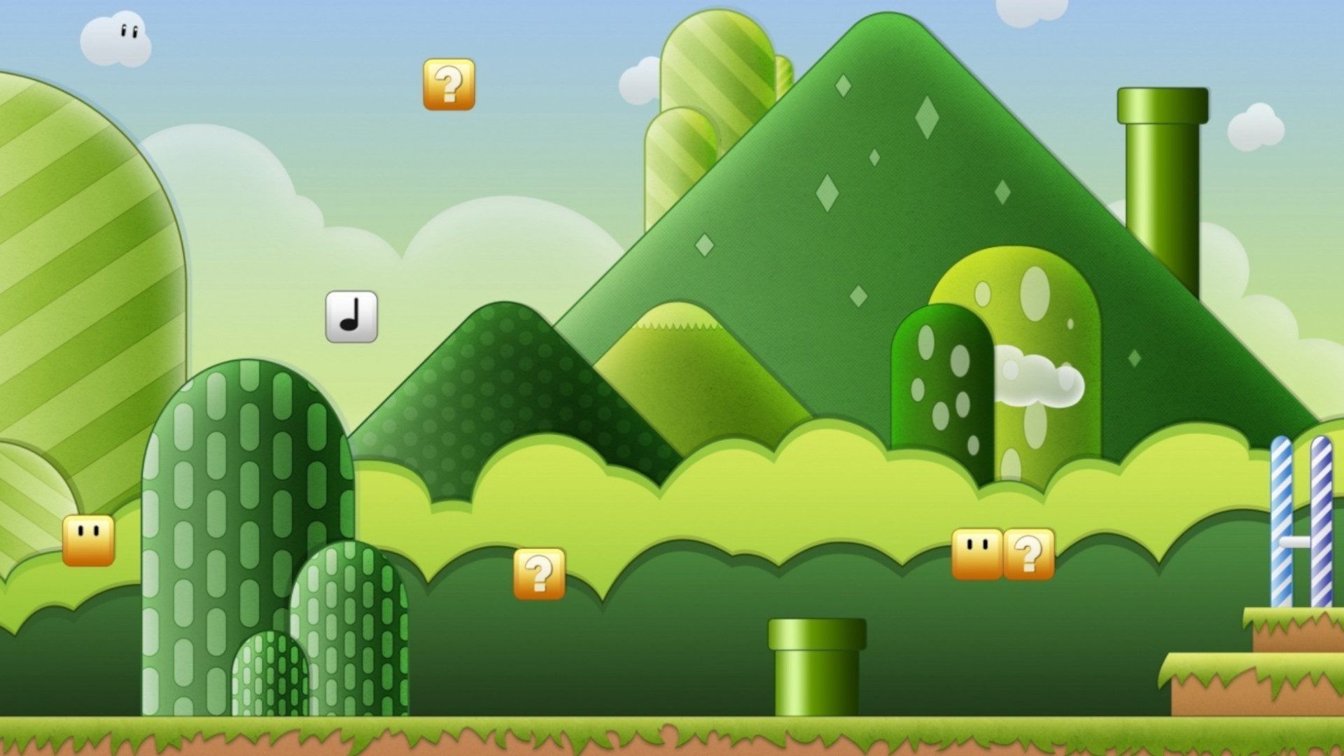 1920x1080 Super Mario Virtual Background